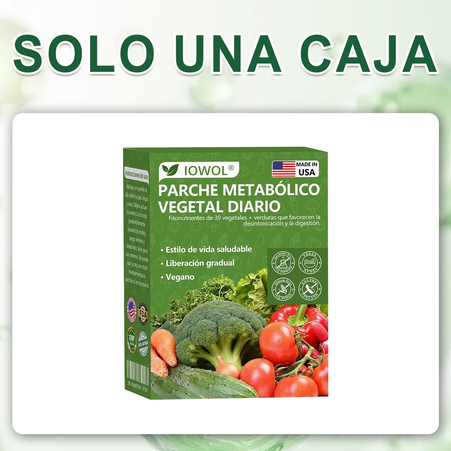 🥦𝐓𝐢𝐞𝐧𝐝𝐚 𝐎𝐟𝐢𝐜𝐢𝐚𝐥 |  𝐈𝐎𝐖𝐎𝐋® 𝐏𝐚𝐫𝐜𝐡𝐞𝐬 𝐌𝐞𝐭𝐚𝐛ó𝐥𝐢𝐜𝐨𝐬 𝐃𝐢𝐚𝐫𝐢𝐨𝐬 𝐜𝐨𝐧 𝐞𝐱𝐭𝐫𝐚𝐜𝐭𝐨𝐬 𝐨𝐫𝐠á𝐧𝐢𝐜𝐨𝐬 𝐝𝐞 𝟑𝟗 𝐯𝐞𝐫𝐝𝐮𝐫𝐚𝐬 𝐲 𝐡𝐨𝐣𝐚𝐬 𝐯𝐞𝐫𝐝𝐞𝐬 𝐩𝐚𝐫𝐚 𝐝𝐞𝐬𝐢𝐧𝐭𝐨𝐱𝐢𝐜𝐚𝐜𝐢ó𝐧, 𝐝𝐢𝐠𝐞𝐬𝐭𝐢ó𝐧, 𝐫𝐞𝐢𝐧𝐢𝐜𝐢𝐨 𝐦𝐞𝐭𝐚𝐛ó𝐥𝐢𝐜𝐨 𝐲 𝐞𝐧𝐞𝐫𝐠í𝐚 𝐝𝐮𝐫𝐚𝐧𝐭𝐞 𝐭𝐨𝐝𝐨 𝐞𝐥 𝐝í𝐚.
