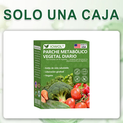 🥦𝐓𝐢𝐞𝐧𝐝𝐚 𝐎𝐟𝐢𝐜𝐢𝐚𝐥 |  𝐈𝐎𝐖𝐎𝐋® 𝐏𝐚𝐫𝐜𝐡𝐞𝐬 𝐌𝐞𝐭𝐚𝐛ó𝐥𝐢𝐜𝐨𝐬 𝐃𝐢𝐚𝐫𝐢𝐨𝐬 𝐜𝐨𝐧 𝐞𝐱𝐭𝐫𝐚𝐜𝐭𝐨𝐬 𝐨𝐫𝐠á𝐧𝐢𝐜𝐨𝐬 𝐝𝐞 𝟑𝟗 𝐯𝐞𝐫𝐝𝐮𝐫𝐚𝐬 𝐲 𝐡𝐨𝐣𝐚𝐬 𝐯𝐞𝐫𝐝𝐞𝐬 𝐩𝐚𝐫𝐚 𝐝𝐞𝐬𝐢𝐧𝐭𝐨𝐱𝐢𝐜𝐚𝐜𝐢ó𝐧, 𝐝𝐢𝐠𝐞𝐬𝐭𝐢ó𝐧, 𝐫𝐞𝐢𝐧𝐢𝐜𝐢𝐨 𝐦𝐞𝐭𝐚𝐛ó𝐥𝐢𝐜𝐨 𝐲 𝐞𝐧𝐞𝐫𝐠í𝐚 𝐝𝐮𝐫𝐚𝐧𝐭𝐞 𝐭𝐨𝐝𝐨 𝐞𝐥 𝐝í𝐚.