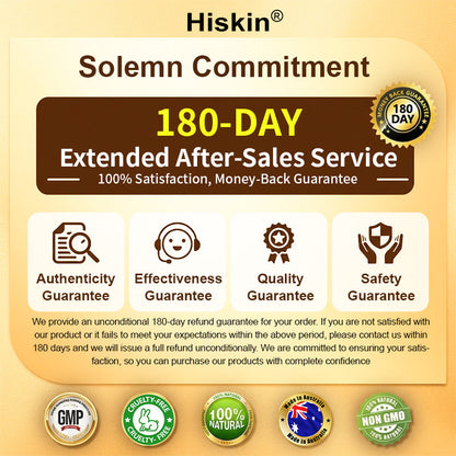 Hiskin® has a surprise upgrade just for you! You've already got an amazing offer but now you've unlocked an even better one:You'll get a massive 50% off your next purchase - for the next